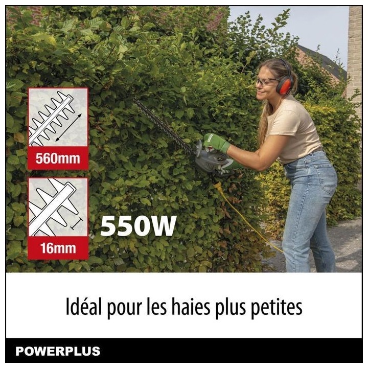 Powerplus Taille-Haie Électrique POWEG40100 - Taille Haie Electrique