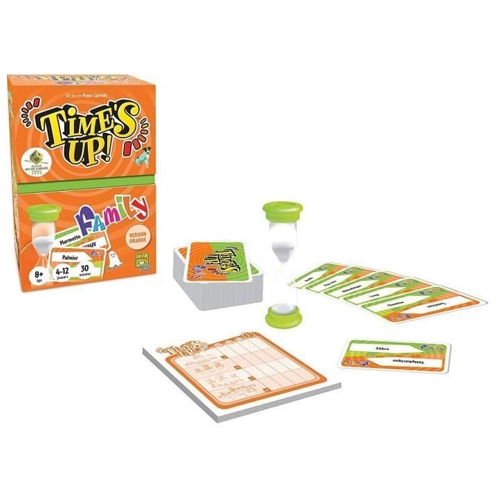 Asmodée - Repos Production - Time's Up! : Family - Version Orange - J