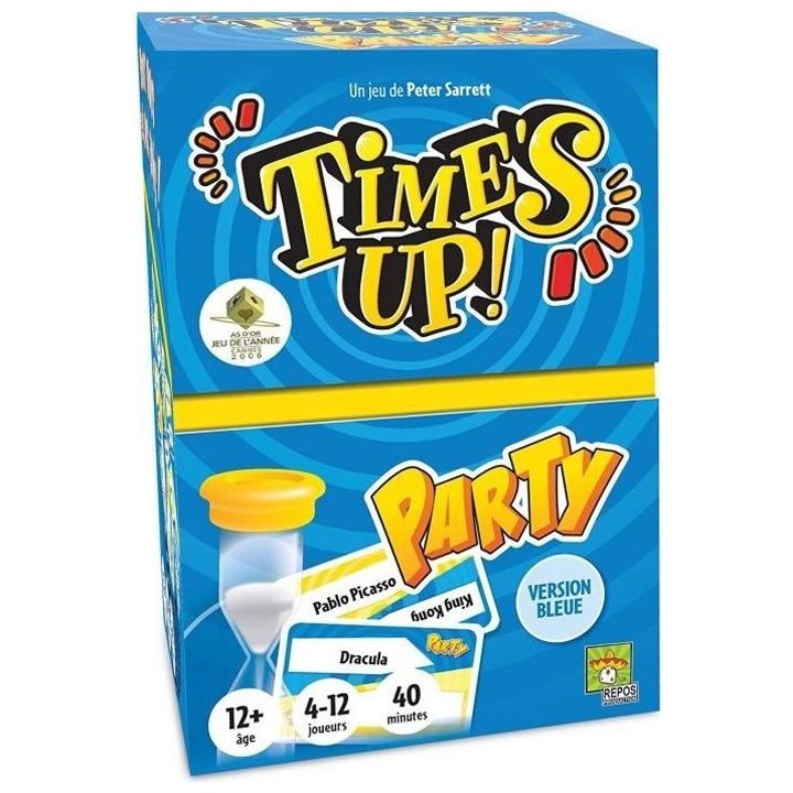 Asmodée - Repos Production - Time's Up! : Party - Version Bleue - Jeu