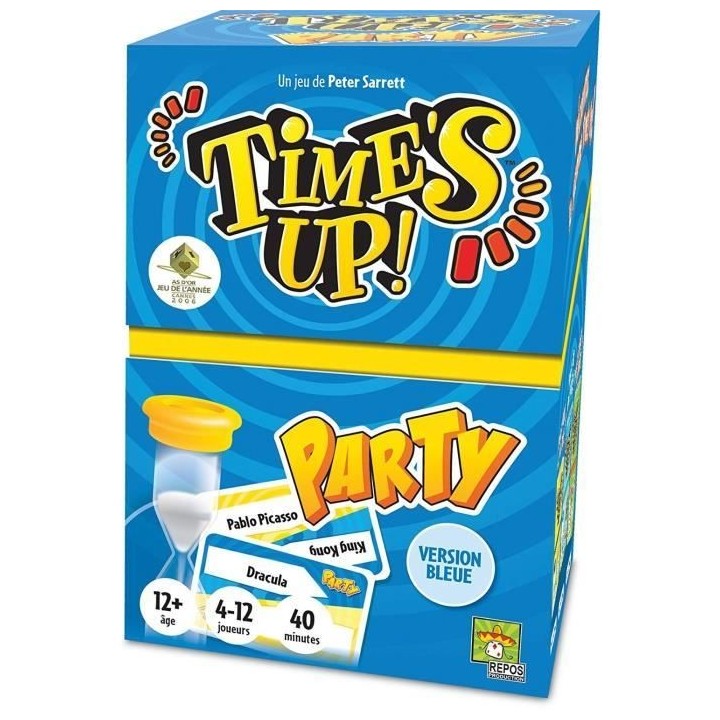 Asmodée - Repos Production - Time's Up! : Party - Version Bleue - Jeu