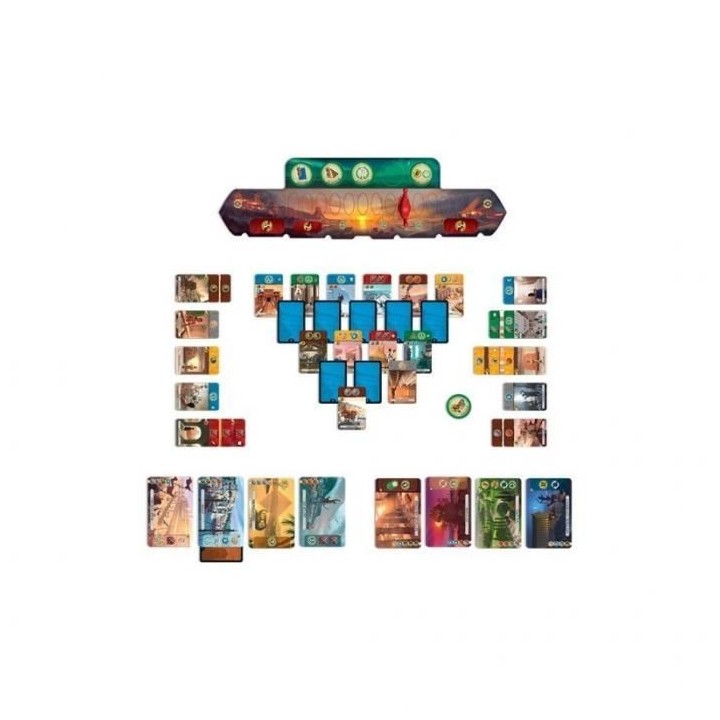 Asmodée - Repos Production - 7 Wonders : Duel - Unbox Now- Jeu de soc