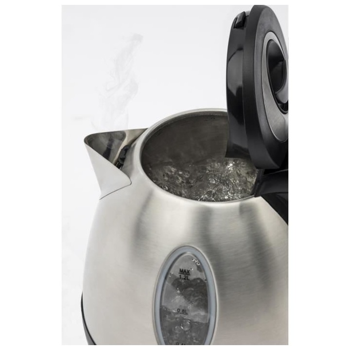 H.KoeNIG BO12 - Bouilloire électrique 1,2 L - Inox
