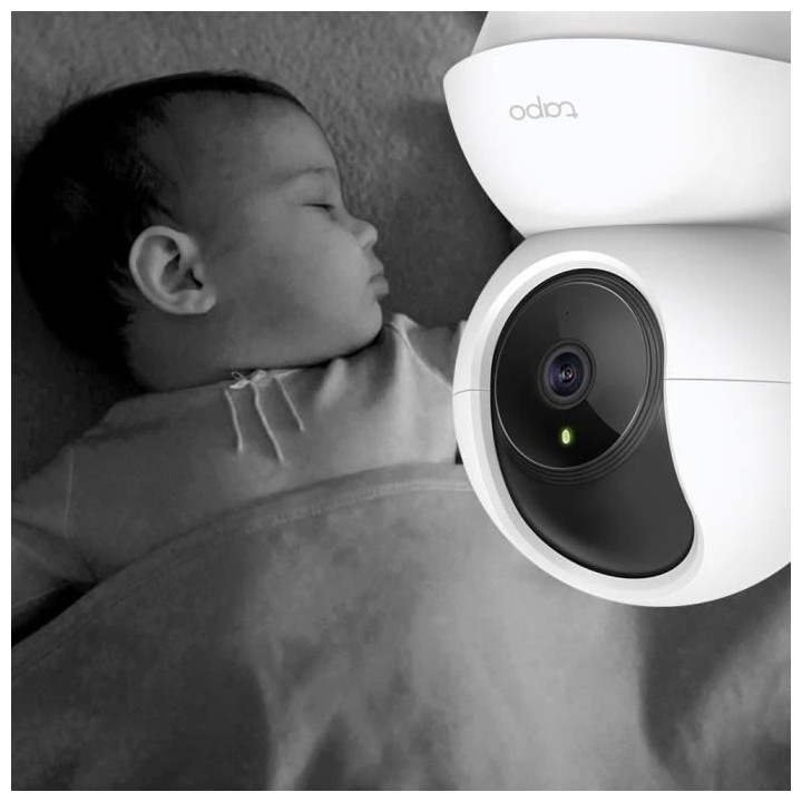 Caméra Surveillance WiFi - TP-Link Tapo C200 - 1080P avec 360° PTZ -