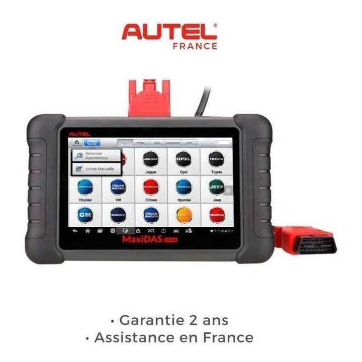 AUTEL DS808 / MP808 Valise diagnostic-Version Europe-Assistance en Fra