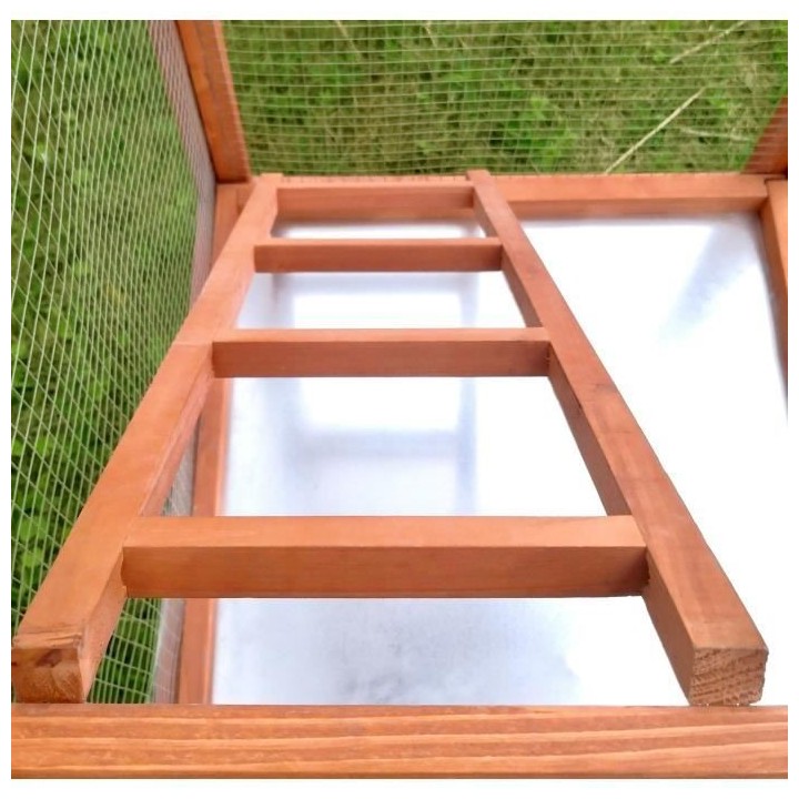 Cage a oiseaux TITI - 65x65x165cm - Bois