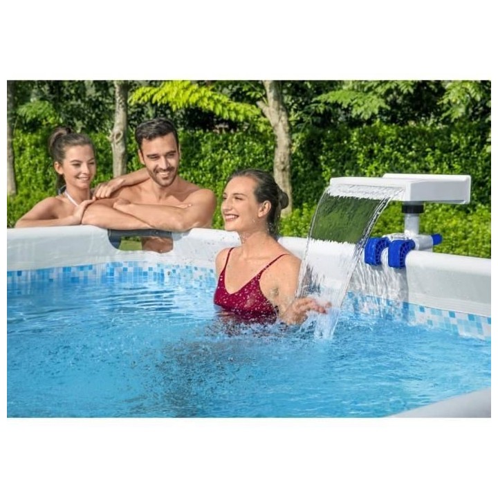Cascade a LED apaisante Flowclear 92876 - Bestway - Fontaine pour pisc