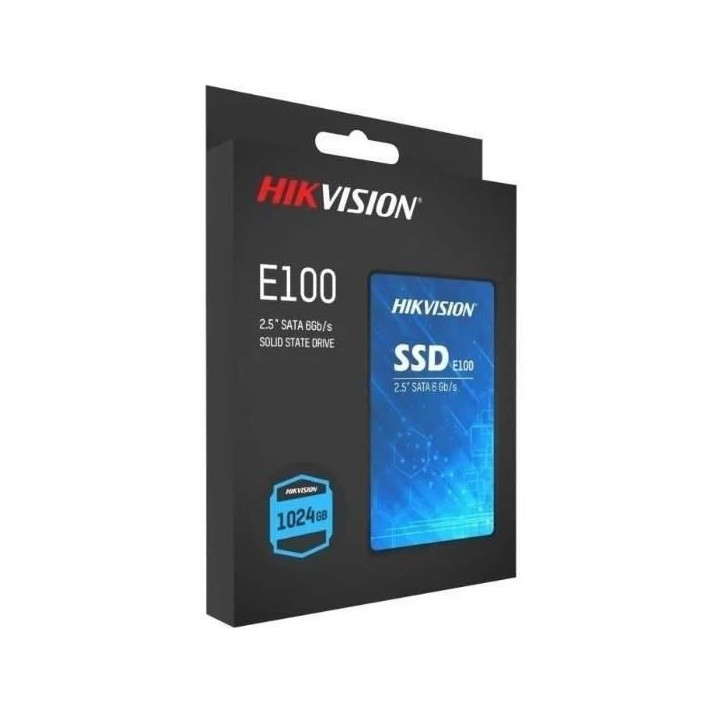 HIKVISION - E100 - Disque SSD Interne - 1024 Go - 2,5 (SSD25HIKE1001T)