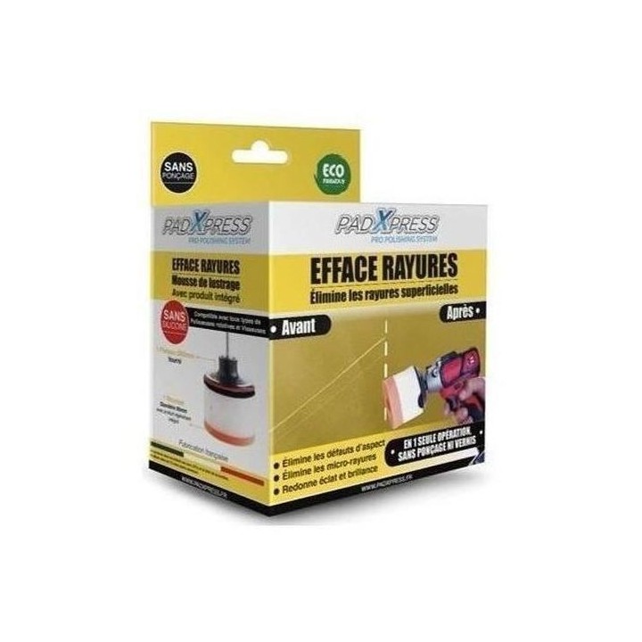 Efface Rayures - PADXPRESS - Elimine les rayures superficielles - Ø12