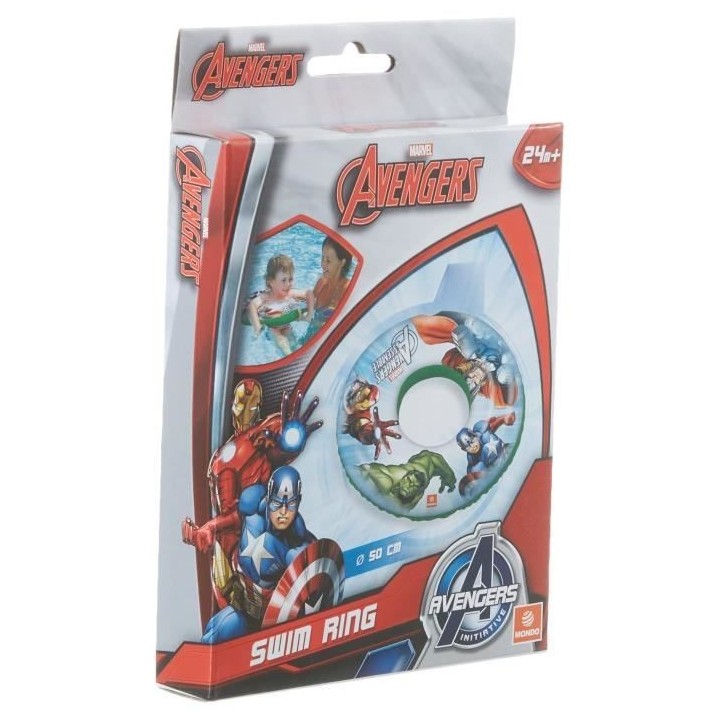 Bouée Avengers - Mondo - Diametre 50cm - Pour enfants a partir de 10