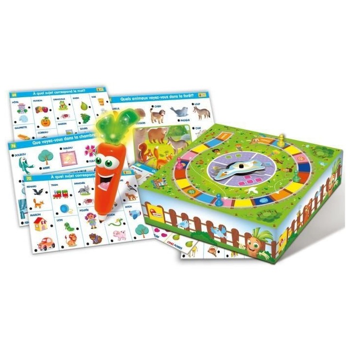 Carotina 1000 questions - boite de jeu quizz - LISCIANI