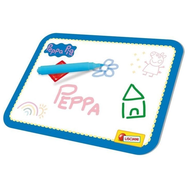 Bureau d'activités Peppa Pig Super Desk - LISCIANI GIOCHI - 10 jeux