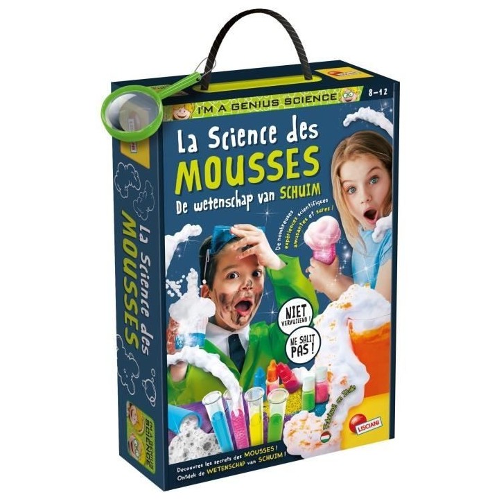 Laboratoire de mousses surprenantes - LISCIANI - Explorez la science