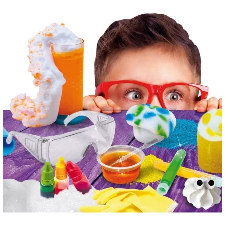 Laboratoire de mousses surprenantes - LISCIANI - Explorez la science