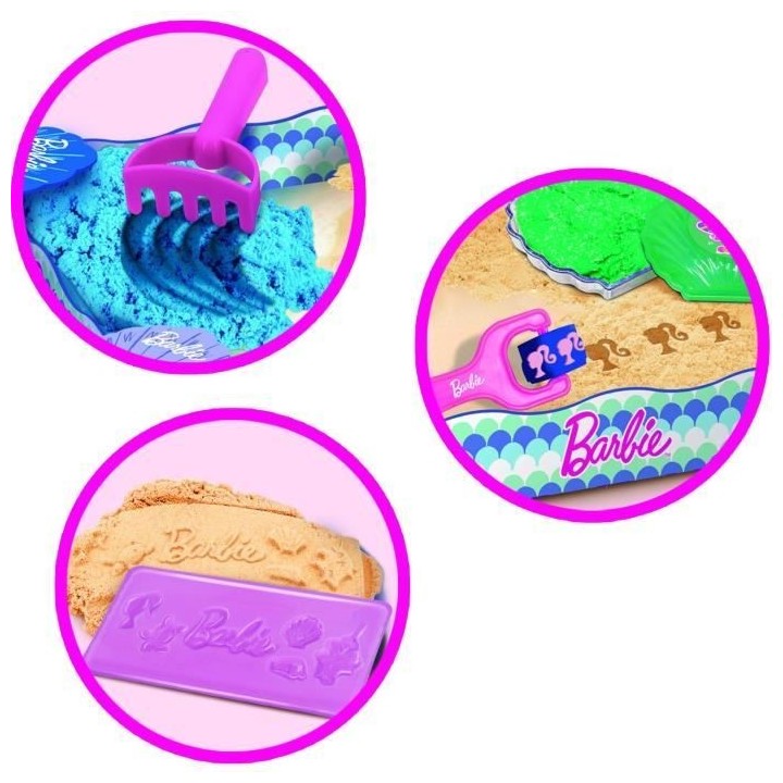 Coffret de sable magique - Barbie coffret Sand & Surf - LISCIANI