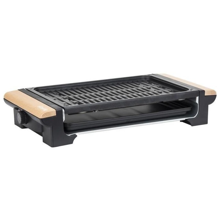 H.KoeNIG RP320 - Grill et pierre a cuire 2 en 1 - 1300 W