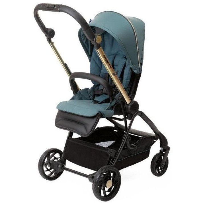 Poussette citadine - CHICCO - One4Ever Green Gem - Hamac réversible -