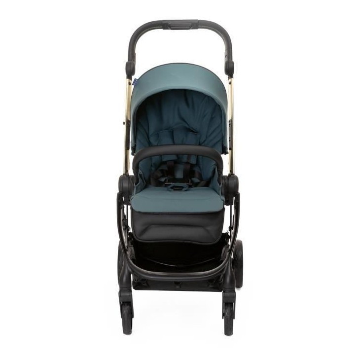 Poussette citadine - CHICCO - One4Ever Green Gem - Hamac réversible -