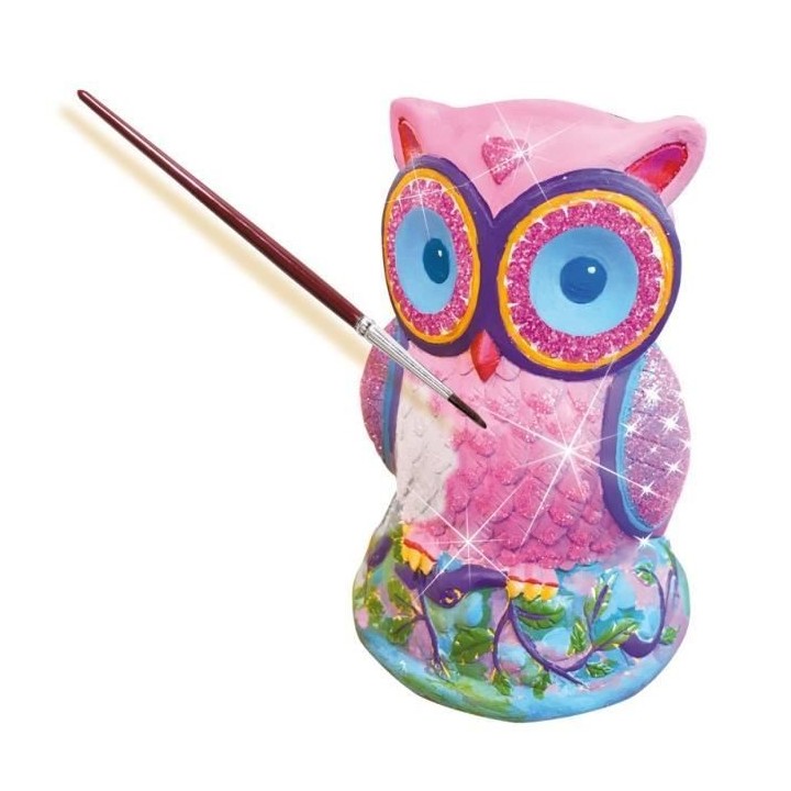 SES CREATIVE Moulage et peinture - Chouette