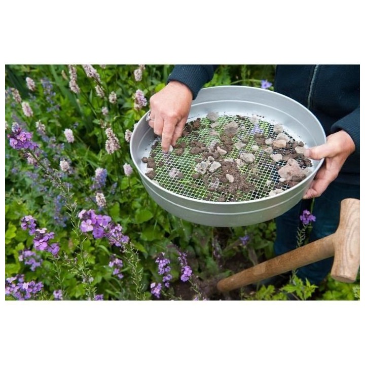 Tamis maille 6mm - NATURE - H7,4 x Ø37 cm