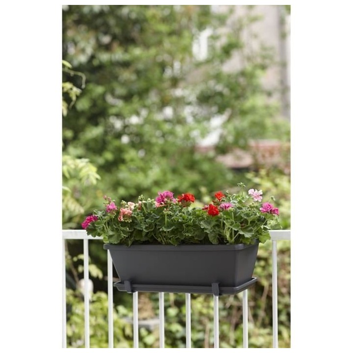 Soucoupe Jardiniere Barcelona Anthracite 50 cm - ELHO - Barcelona - Pl
