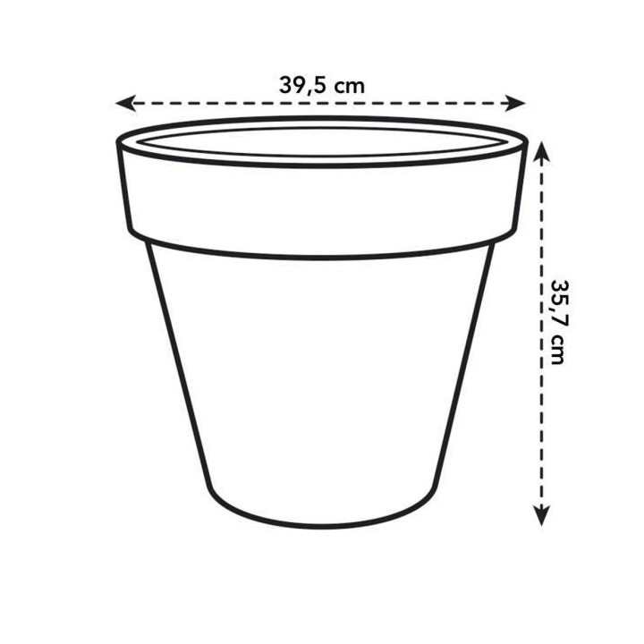 Pure Round 40 anthracite