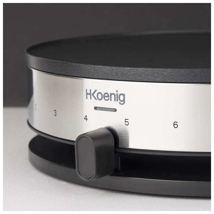 HKoeNIG KREP29 Crepiere 33cm - Température jusqu'a 230°C - 1300W - R