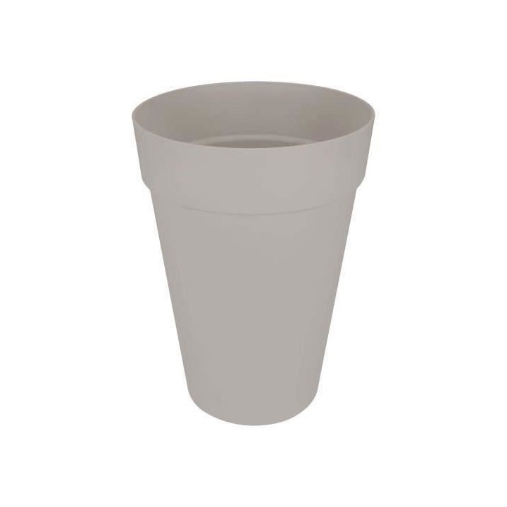Pot de fleurs rond ELHO Loft Urban Haut 42 - Gris - Ø 42 x H 56 cm -