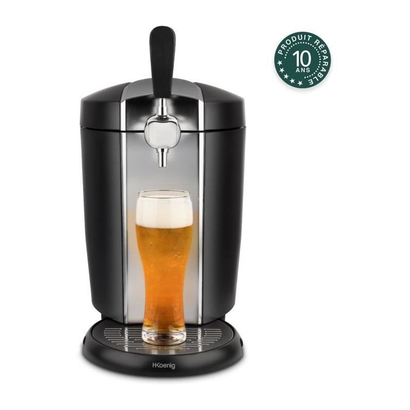 H.KoeNIG BW1778 - Tireuse a biere - Compatible fûts (HEINEKEN) 5 L - Inox