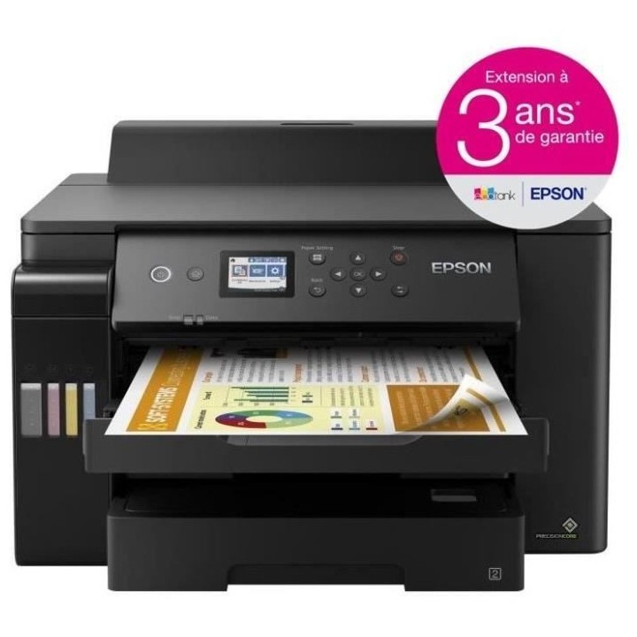 Imprimante Monofonction - EPSON - Ecotank ET-16150 - Jet d'encre - A3/