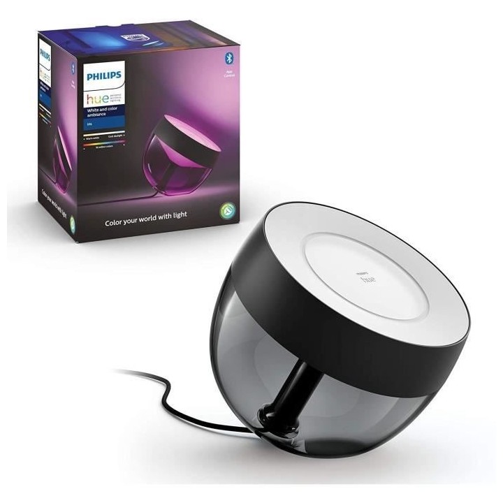 Philips Hue White & Color Ambiance, lampe Iris, compatible Bluetooth,