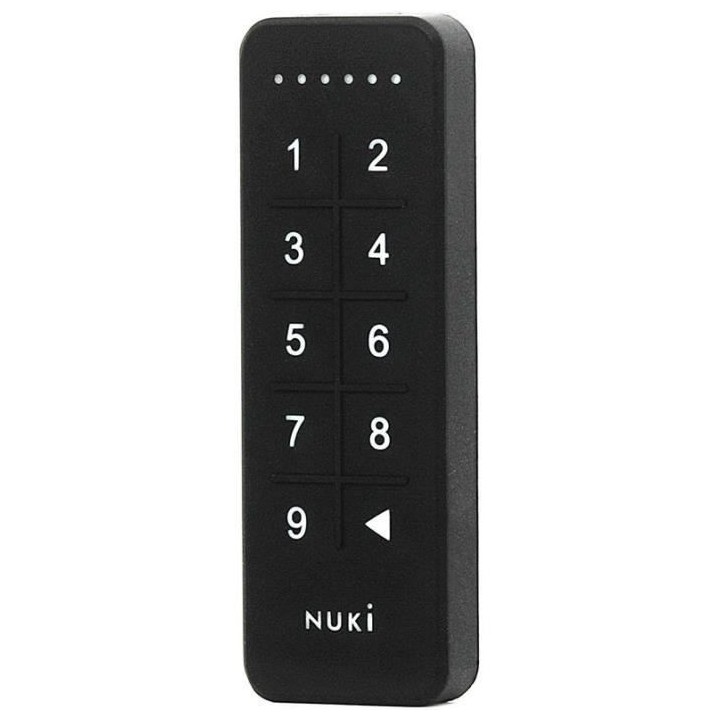 NUKI KEYPAD - Digicode Bluetooth - Serrure connectée - Noir - En appl