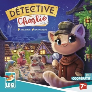 Jeu de société DETECTIVE CHARLIE - Enquetes coopératives des 7 ans