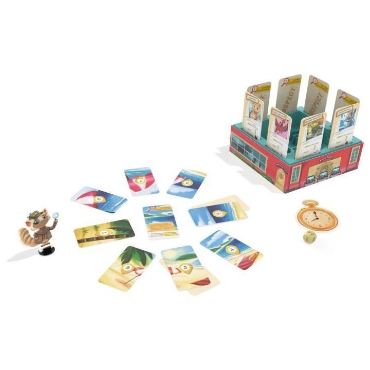 Jeu de société DETECTIVE CHARLIE - Enquetes coopératives des 7 ans