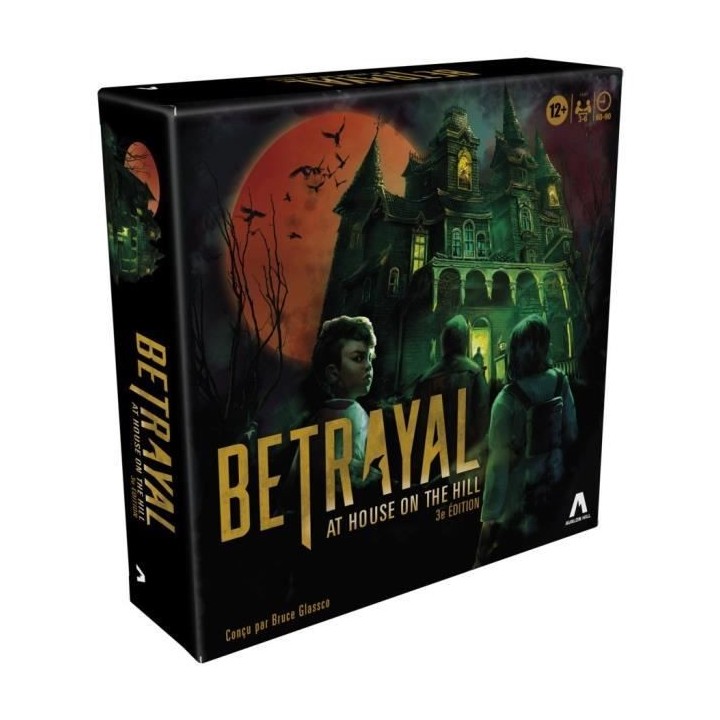 Betrayal at House on the hill - Jeu de société coopératif et horreu