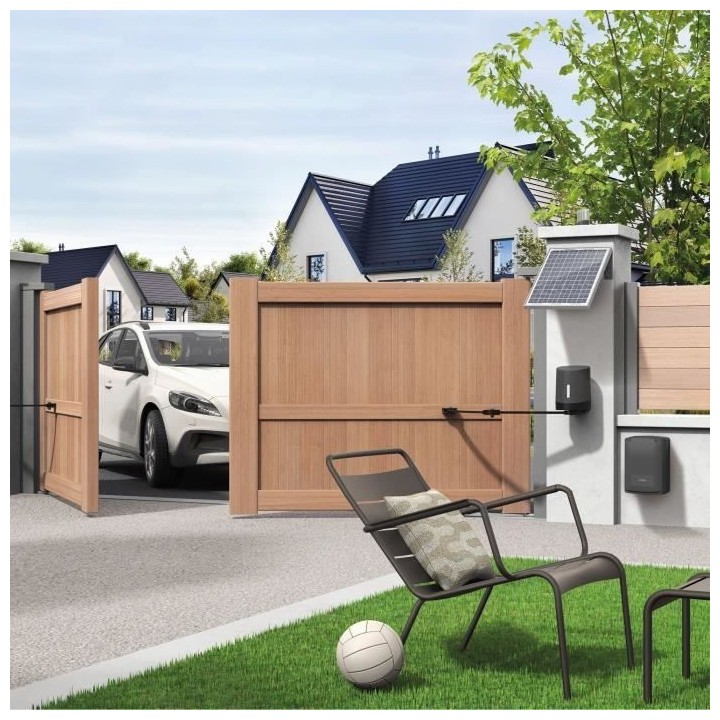 Kit solaire - AVIDSEN - 114375 - 24 V - 20 W - Pour motorisation de po