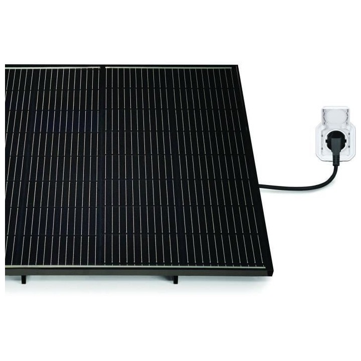 Kit solaire plug and Play 400W SORIA 4 panneaux de 100W + supports - A