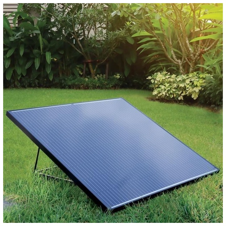 Kit solaire plug and Play 400W SORIA 4 panneaux de 100W + supports - A