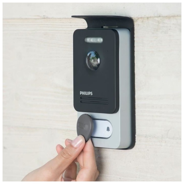 Visiophone filaire connecté - PHILIPS - 531036 - WelcomeEye Connect 2