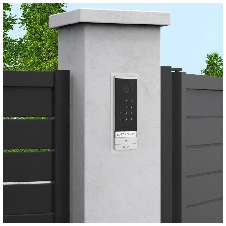 Visiophone filaire 7 - EXTEL - 720320 - Connecté avec code