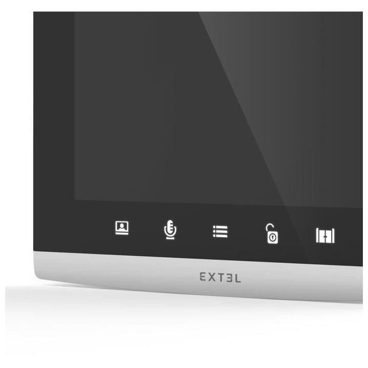 Visiophone filaire 7 - EXTEL - 720320 - Connecté avec code