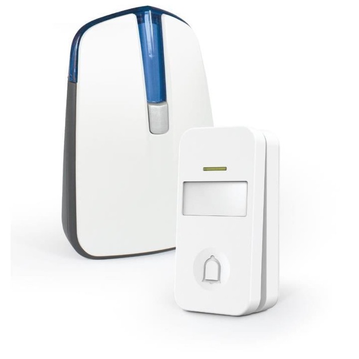 Sonnette sans fil sans pile Thomson - 32 mélodies - Bleu