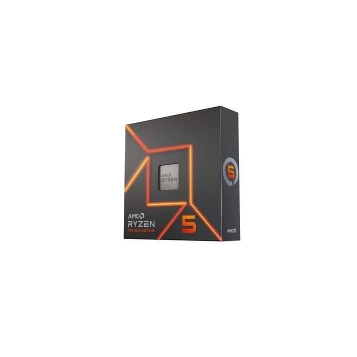 Processeur - AMD - Ryzen 5 7600X - Socket AM5 - 4,5Ghz