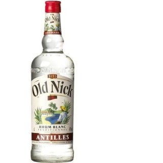 Rhum Old Nick - Rhum blanc - Antilles françaises - 40%vol - 100cl