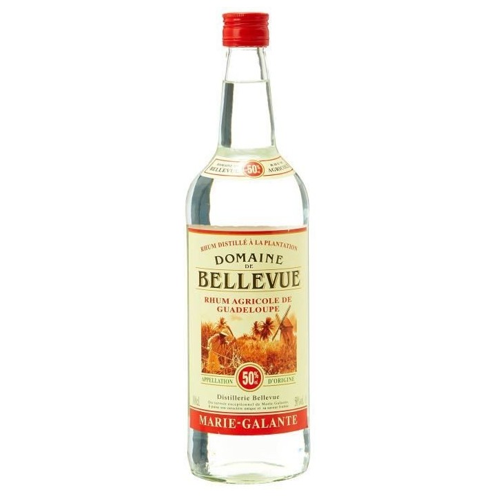 Rhum Agricole Marie Galante Bellevue 50% 100cl