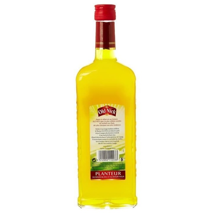 Cocktail planteur 70 cl Old Nick