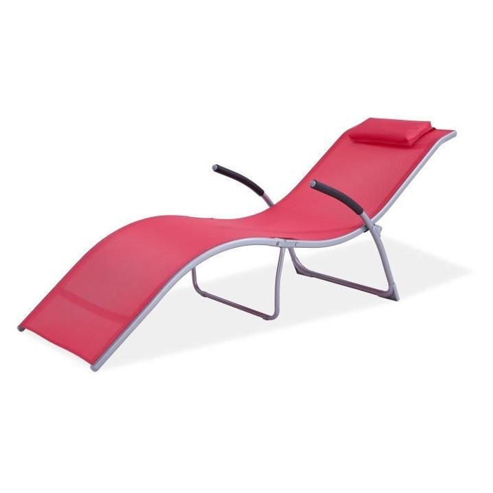 Bain de soleil rétractable - TREVI - Corail