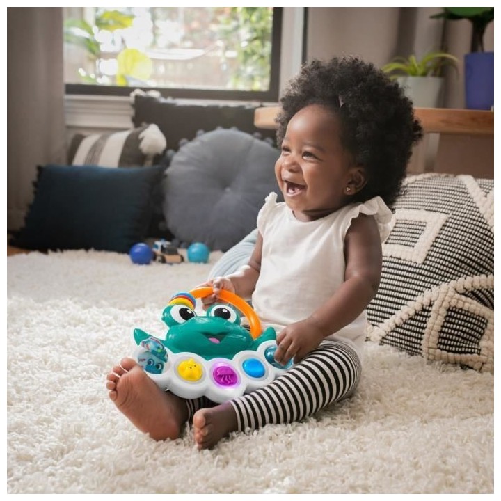 BABY EINSTEIN Ocean Explorers Neptune's Busy Bubbles jouet d'activité