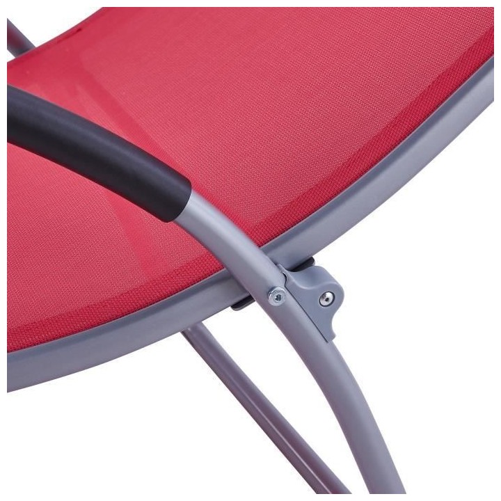 Bain de soleil rétractable - TREVI - Corail