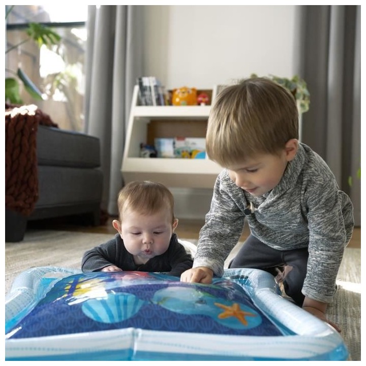 BABY EINSTEIN Tapis d'éveil et matelas a eau Découverte de l'océan