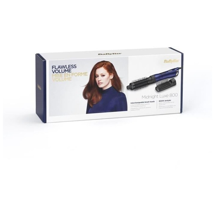 Brosse soufflante - BaByliss - AS84PE - Midnight Luxe pour une mise en